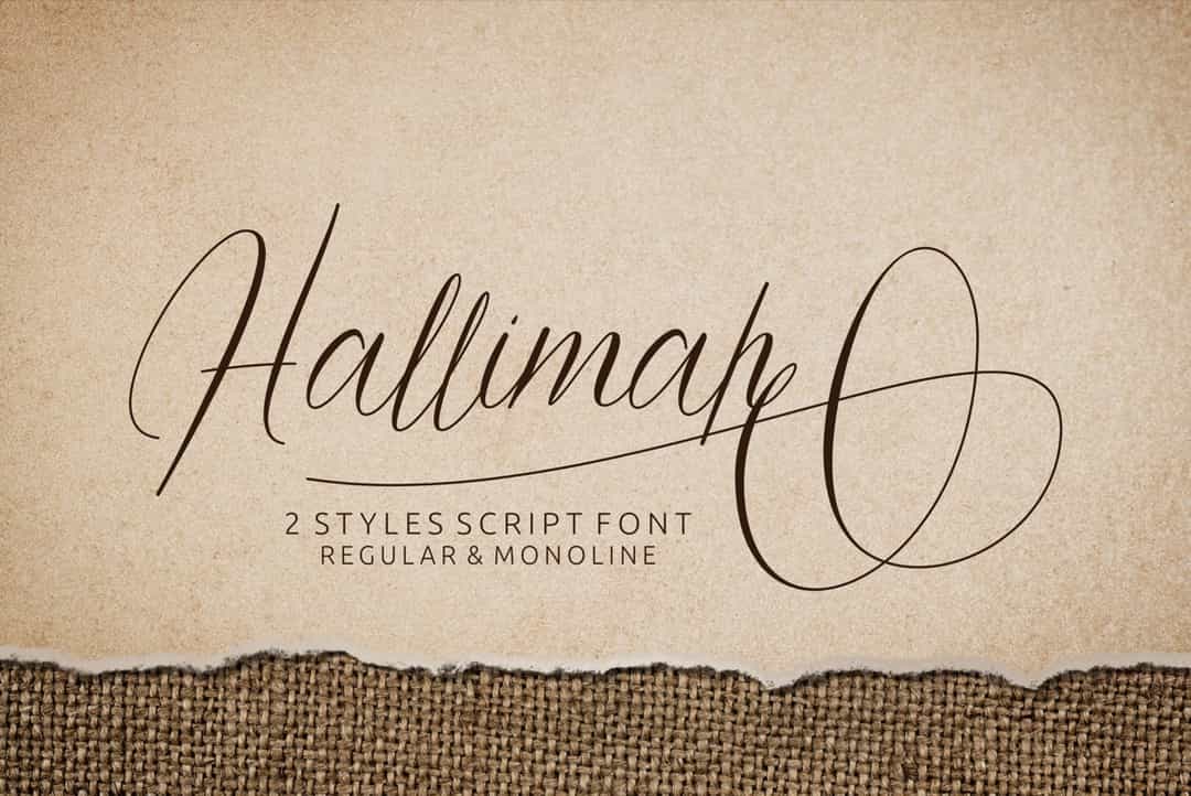 Hallimah Font Image 1