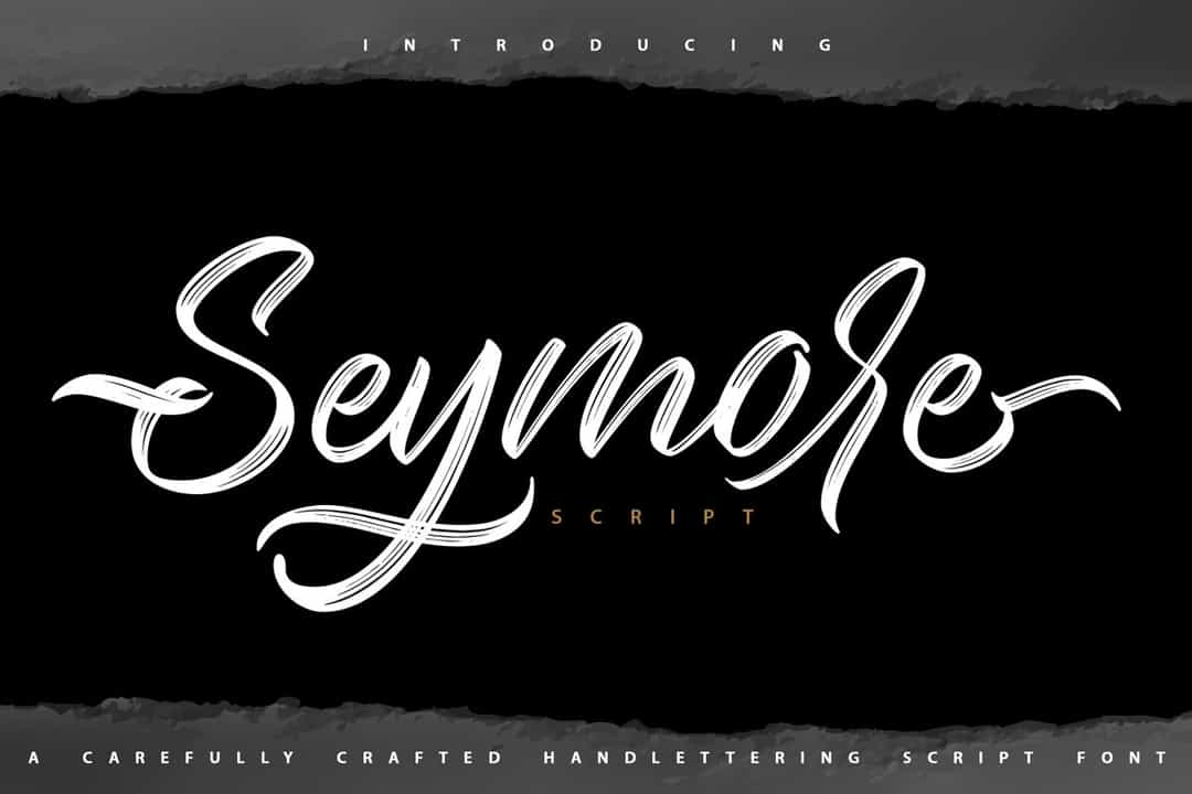 Seymore Font Image 1