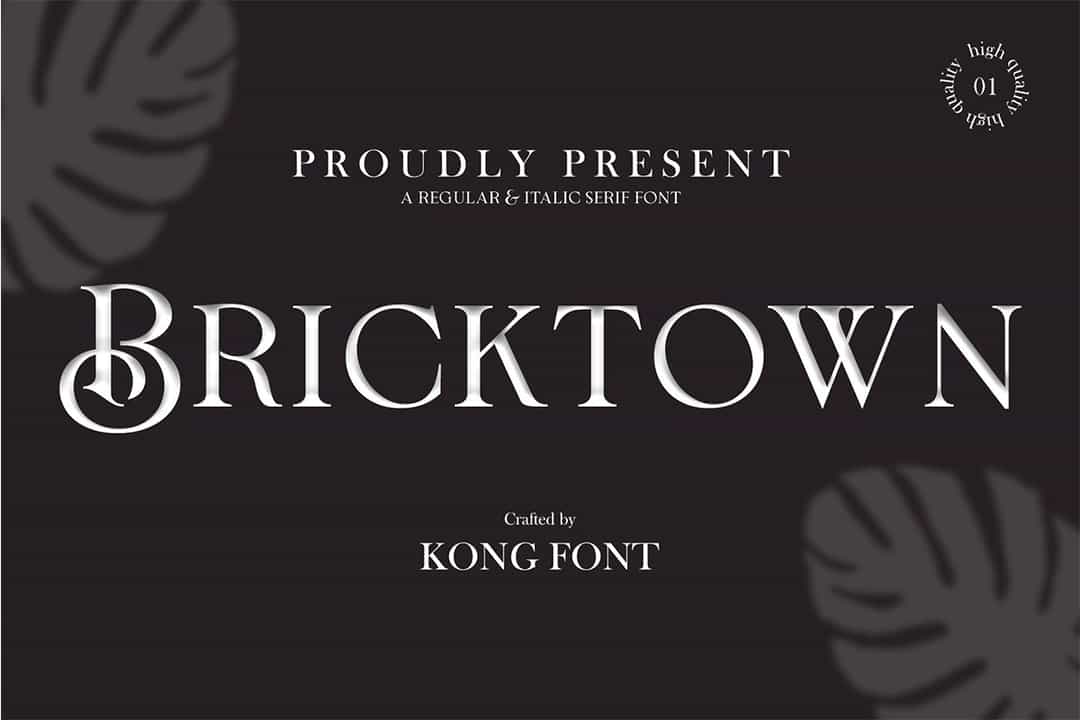 Bricktown Font Image 1