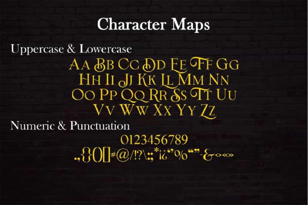 Bricktown Font Image 3