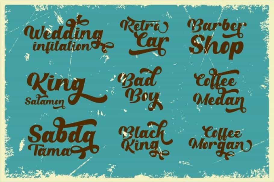 Retro Party Font Image 2
