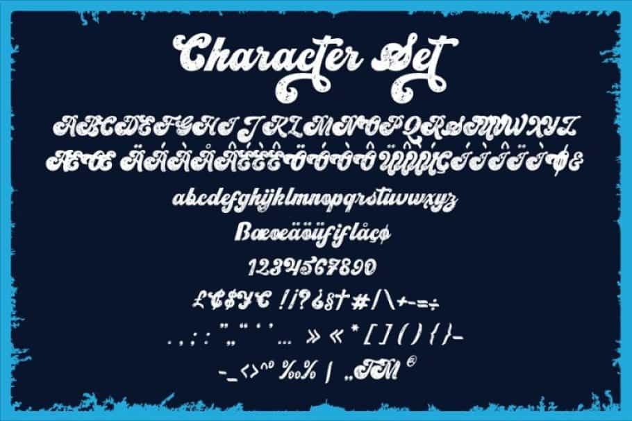 Vintage King Font Image 3