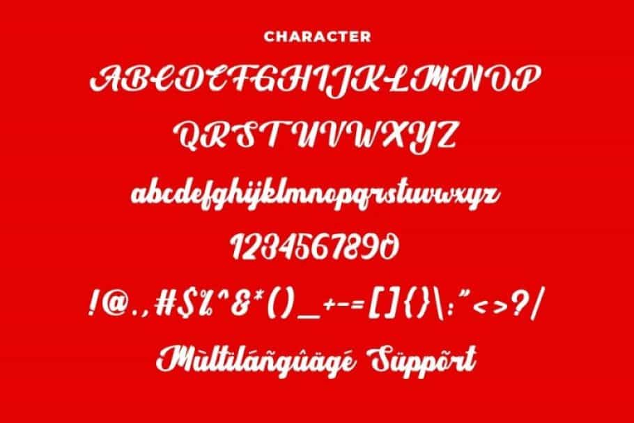 Headbrush Font Image 3
