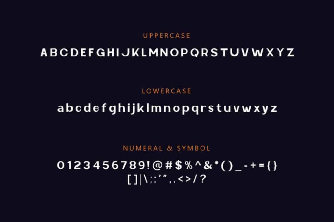 Lynsic Cisnyl Typeface Image 3