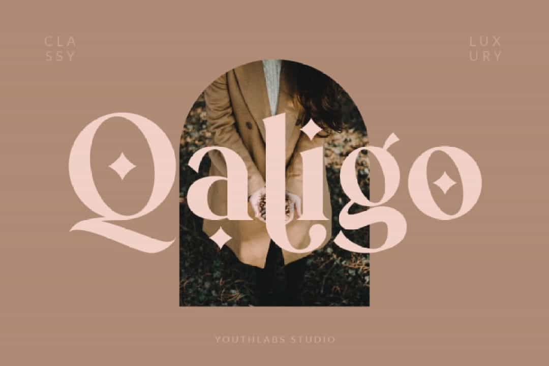 Qaligo Font Image 1