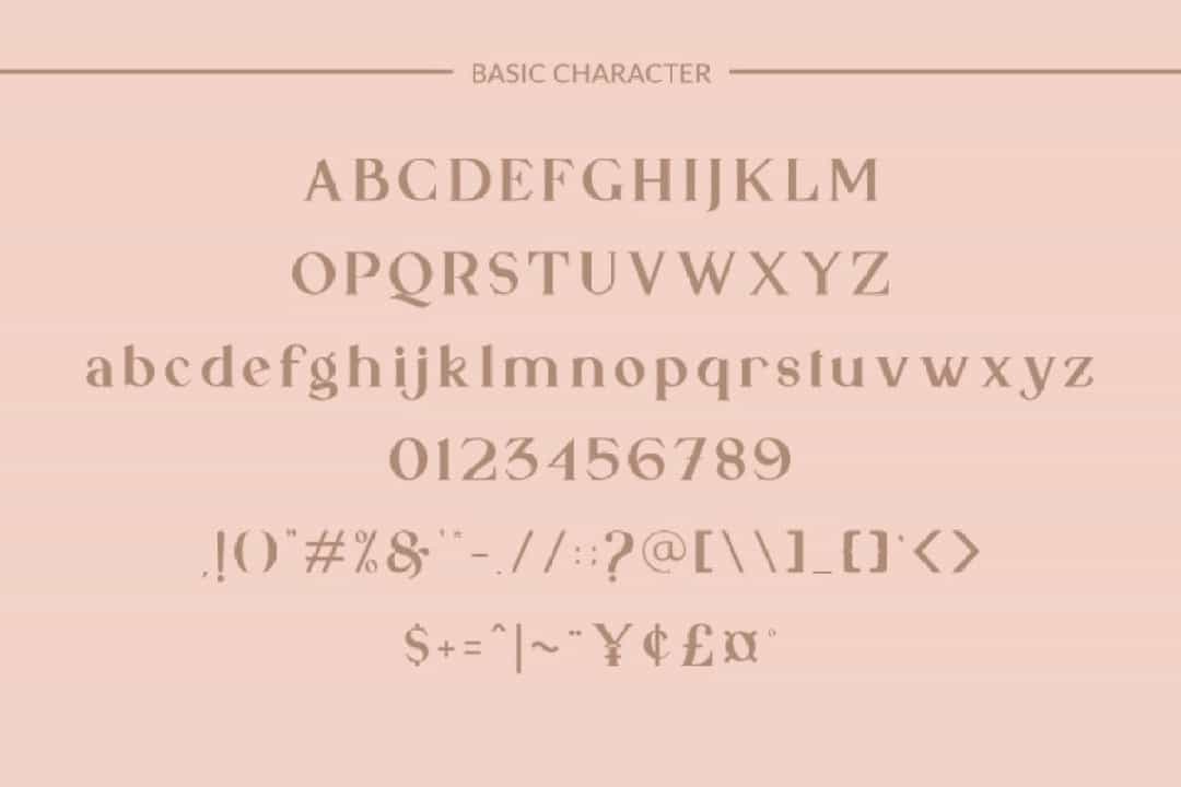 Qaligo Font Image 3
