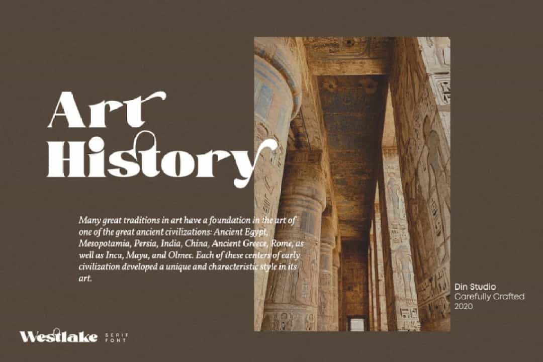 Westlake Font Image 2