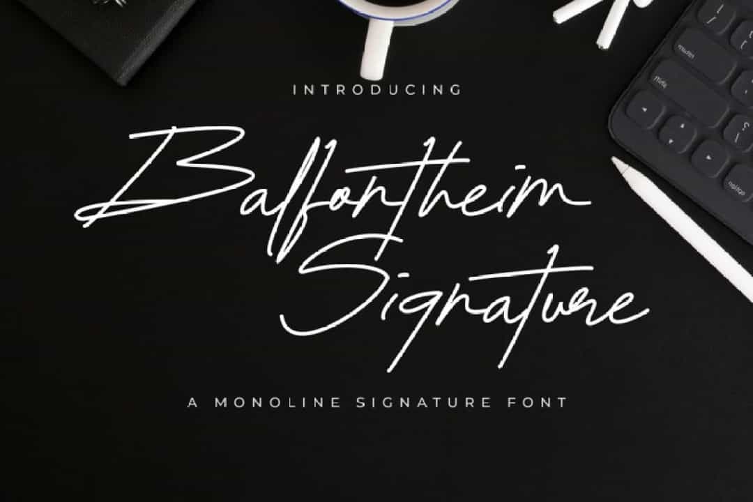 Balfontheim Font Image 1