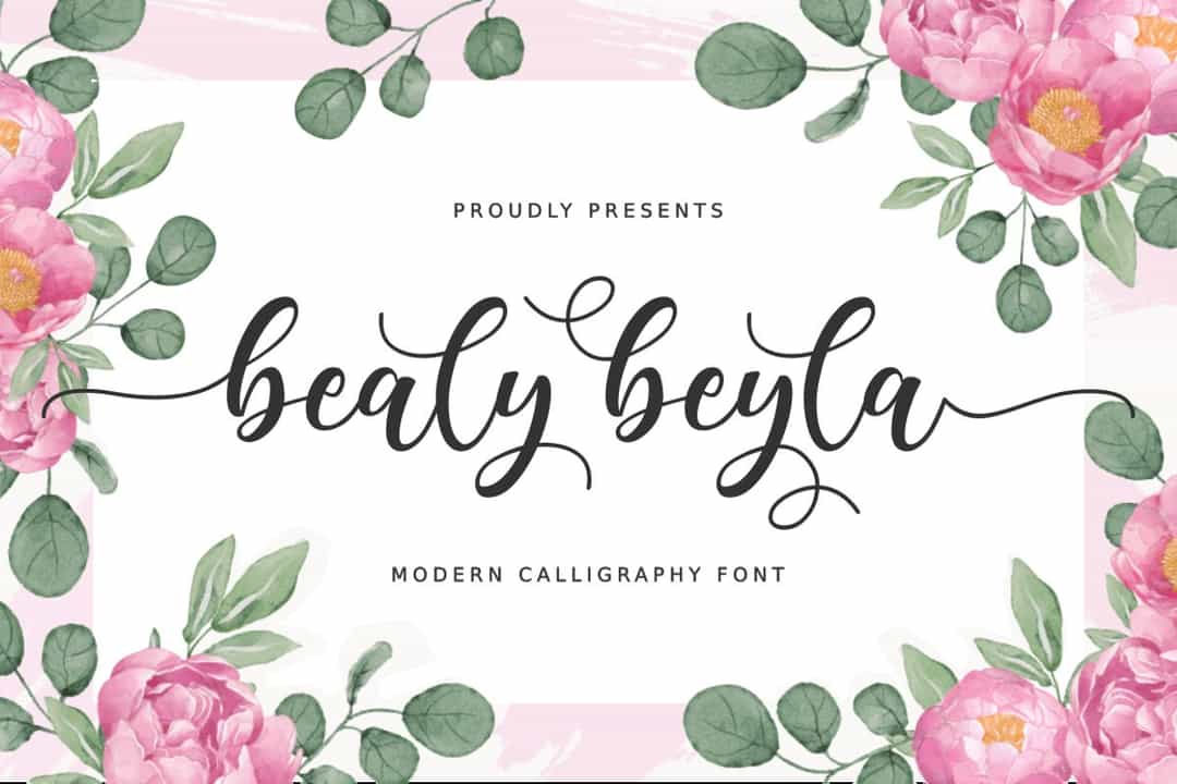Bealy Beyla Font Image 1