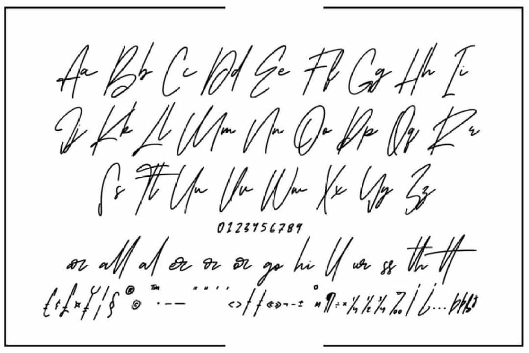 Oturllis Font Image 3