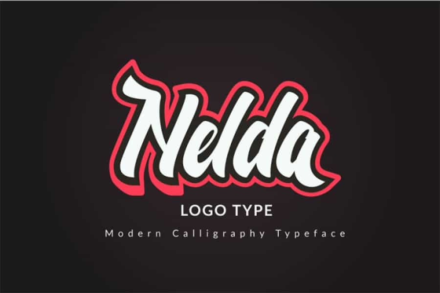 Nelda Typeface Image 1