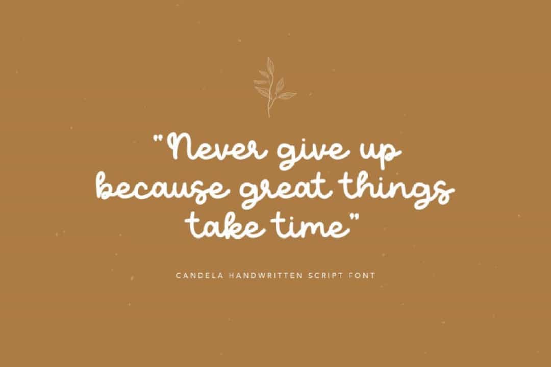 Candela Font Image 2
