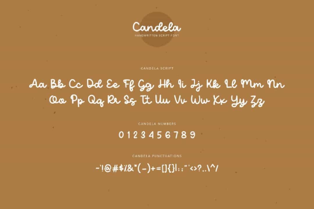 Candela Font Image 3