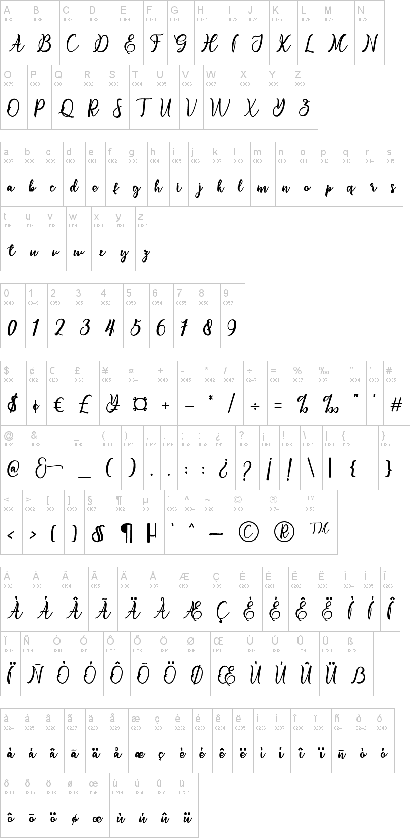 Flashlight Font Image 2