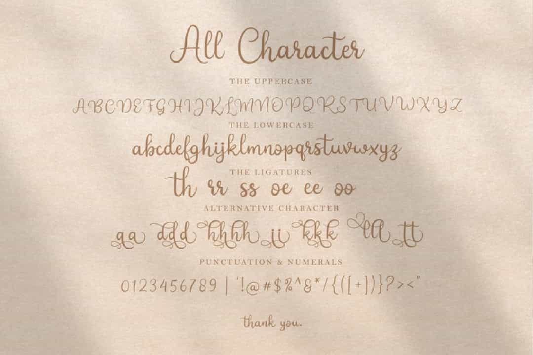 Bright Star Font Image 3