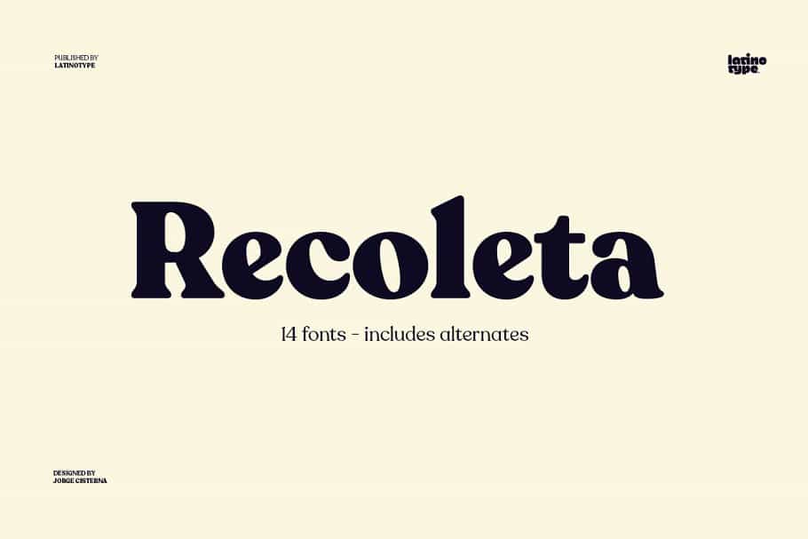 Recoleta Font Image 1
