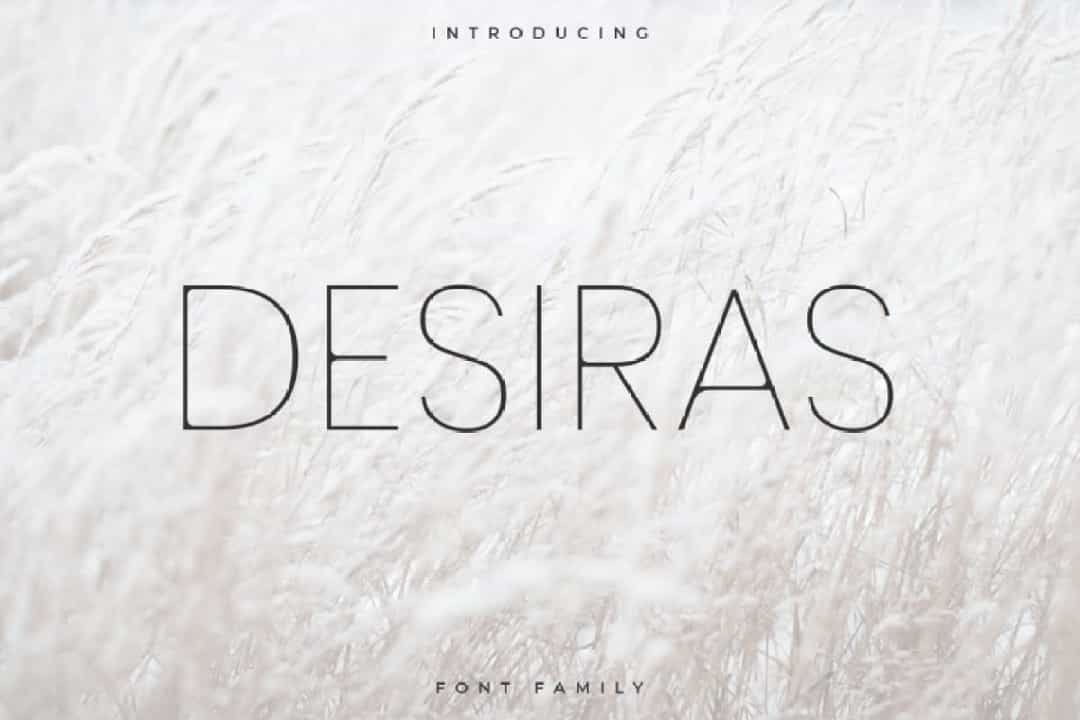 Desiras Font Image 1