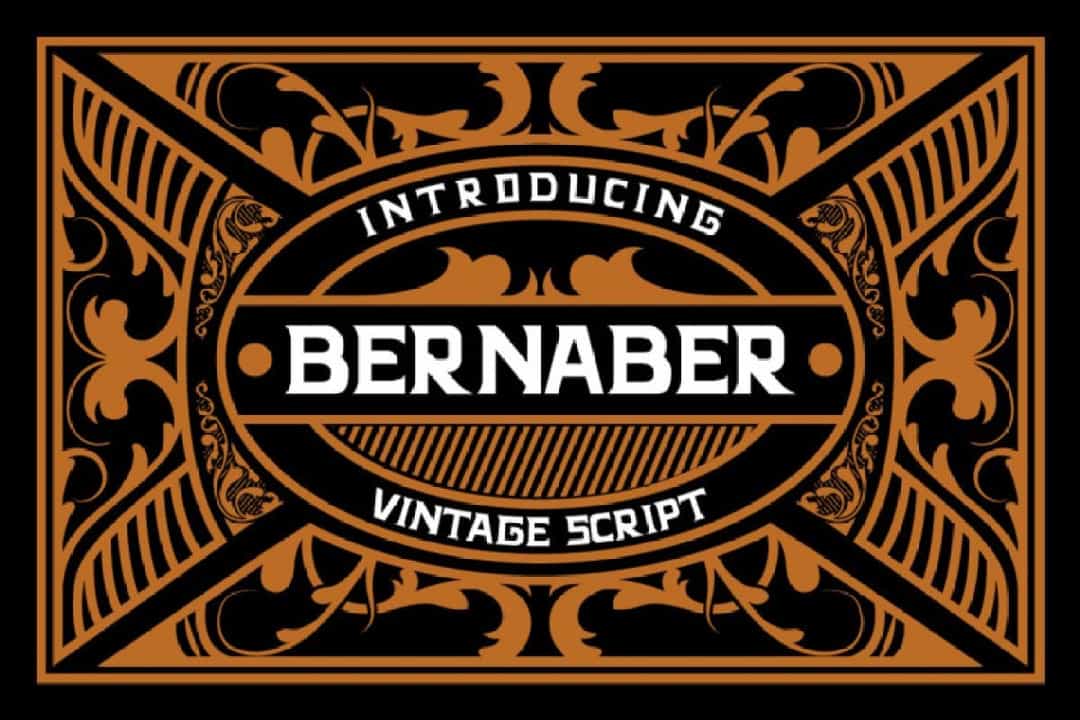 Bernaber Font Image 1
