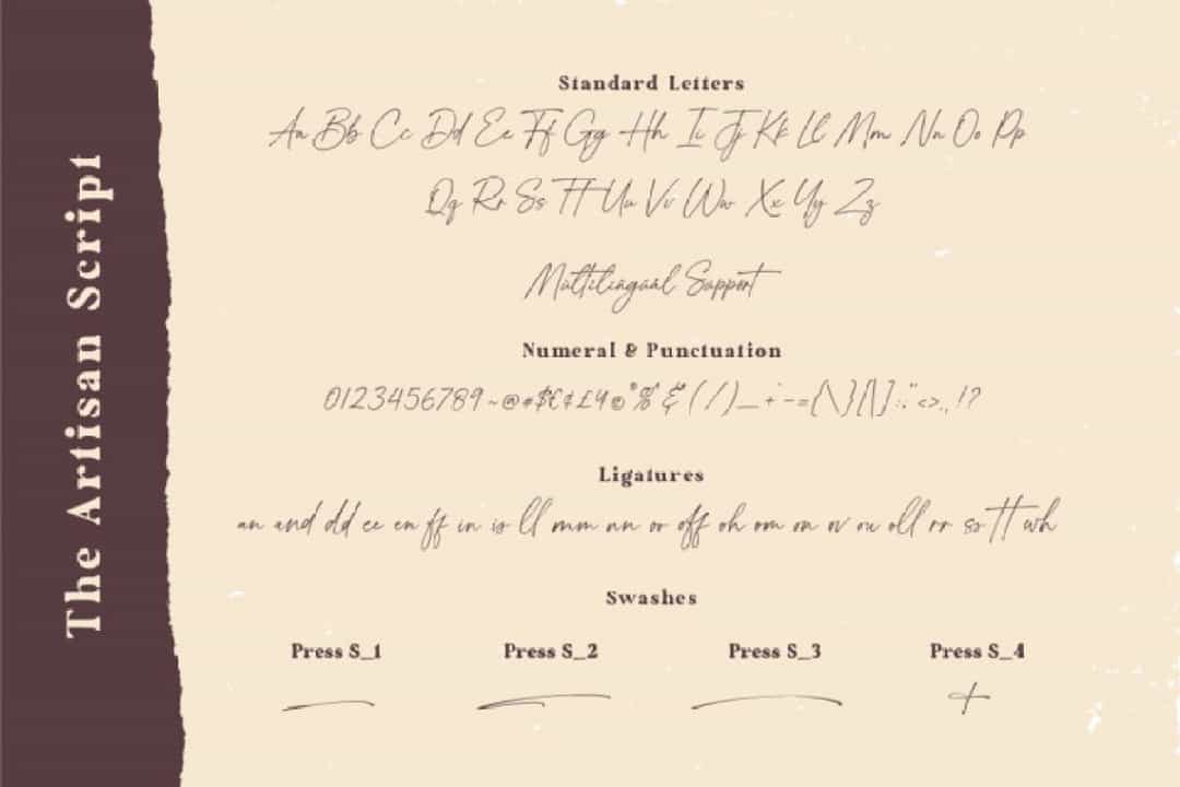 The Artisan Font Image 3
