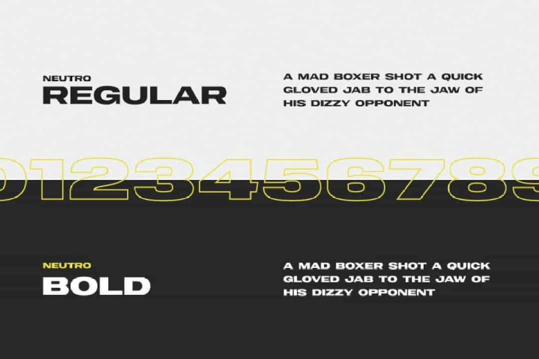 Neutro Font Image 3