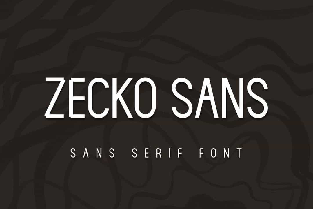 Zecko Font Image 1