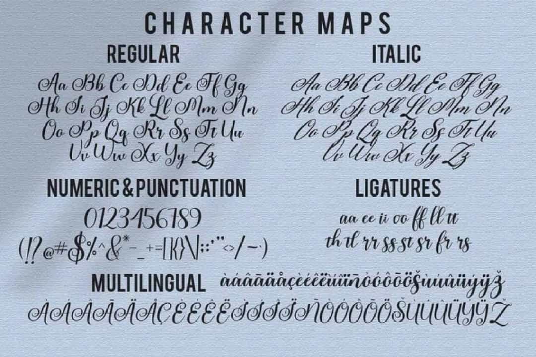Rubeckia Font Image 3
