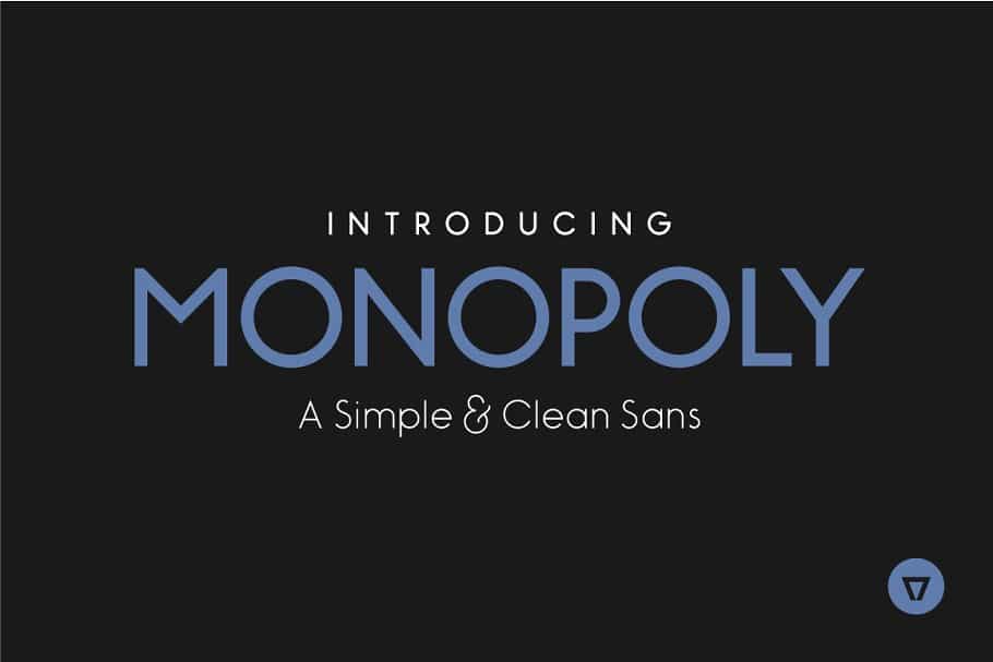 Monopoly Sans Font Image 1