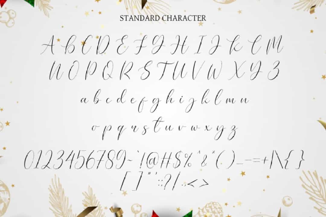 Elegant Font Image 5