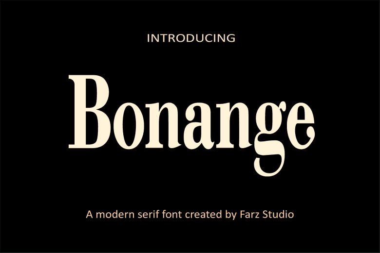 Bonange Font Image 2