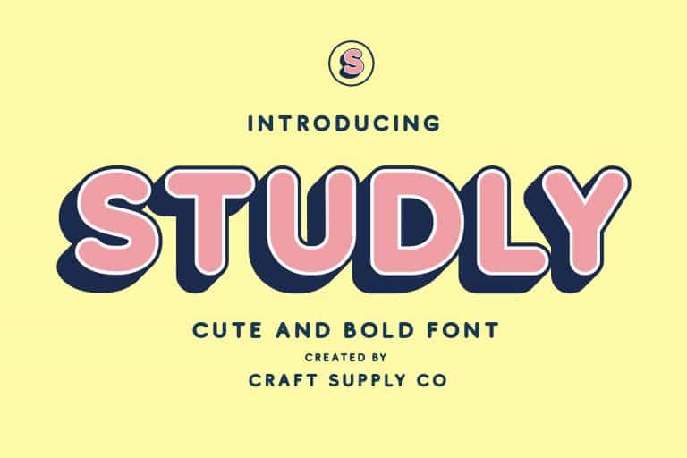 Studly Font Family Image 1