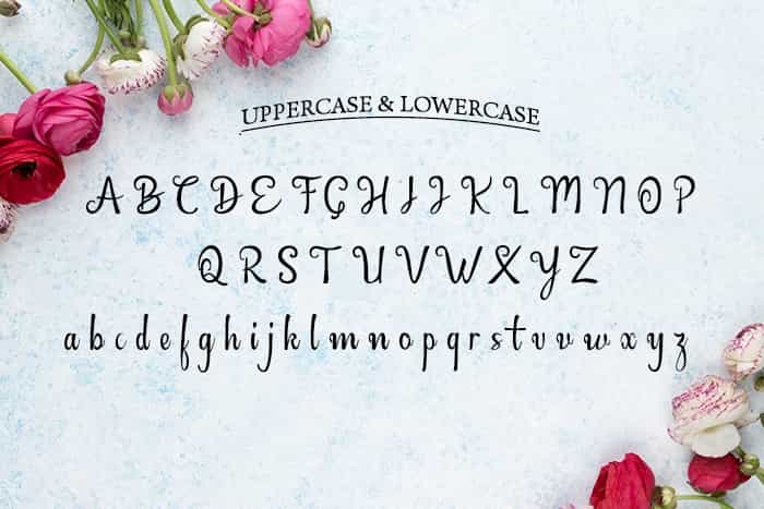 Britania Font Image 4