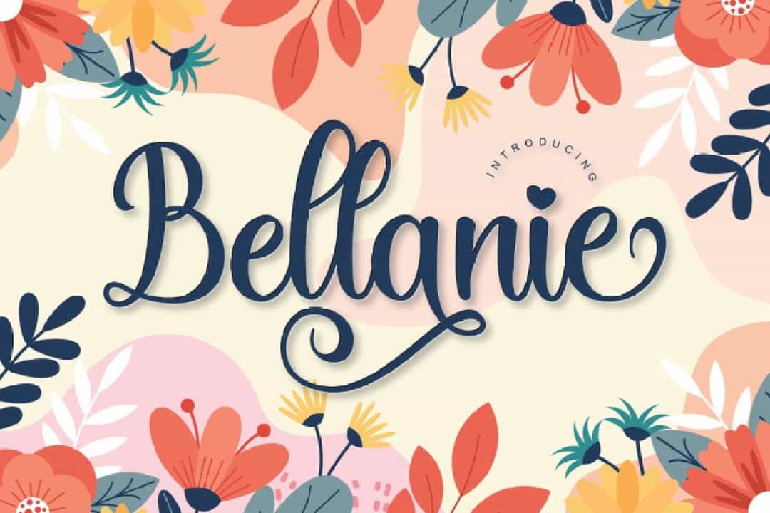 Bellanie Font Image 1