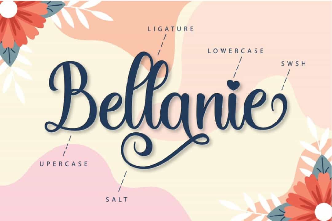 Bellanie Font Image 3