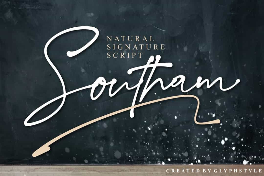 Southam Font Image 1