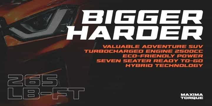 Hunterra Font Image 2