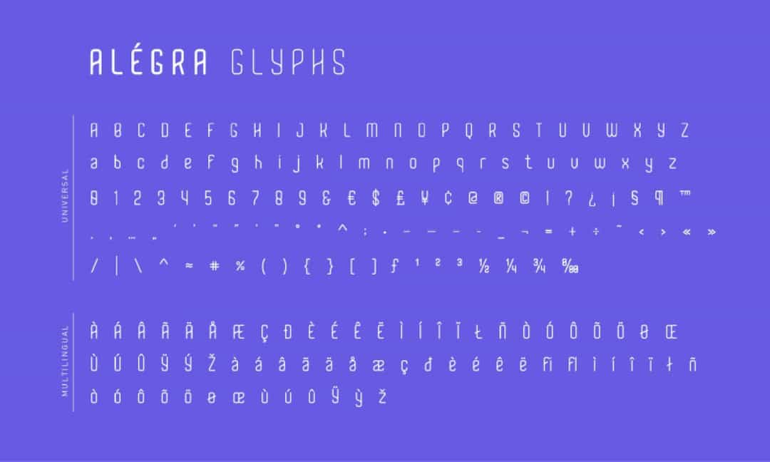 Alégra Typeface Image 3
