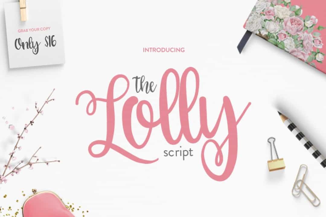 The Lolly Font Image 1