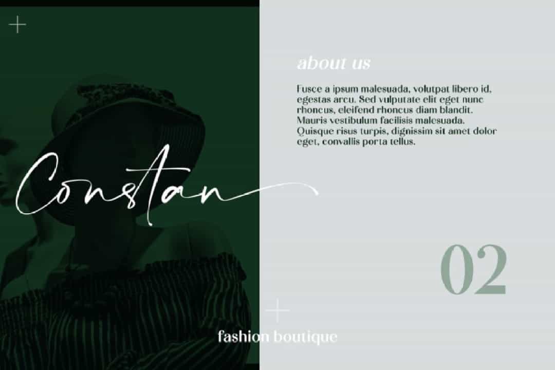 Calton Elegance Font Duo Image 2