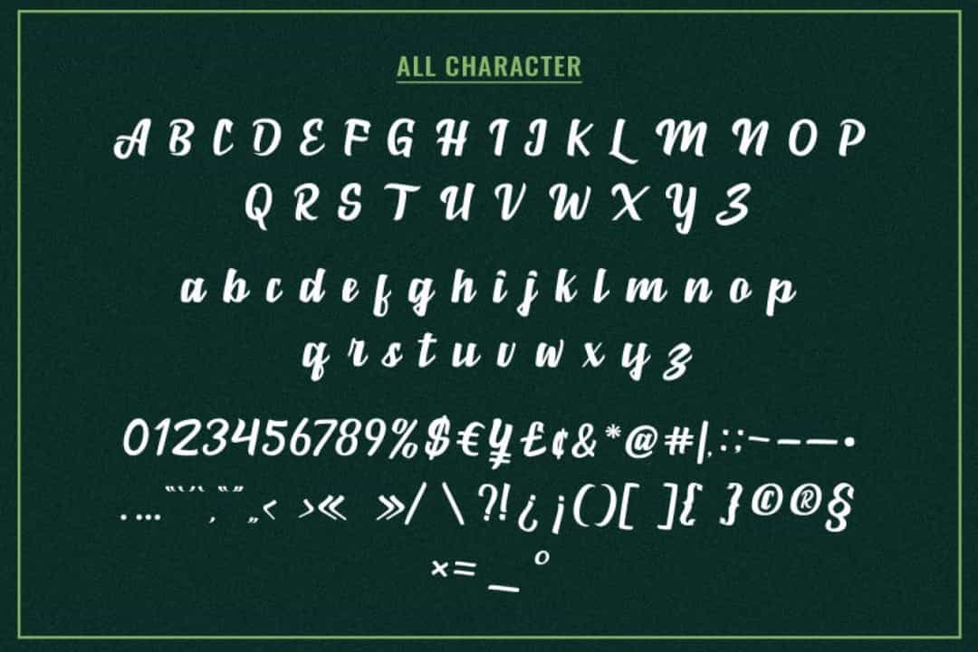Marborn Typeface Image 2
