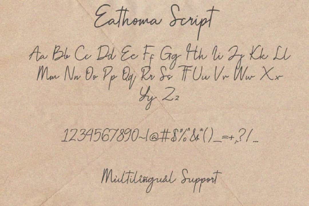 Eathoma Font Duo Image 2