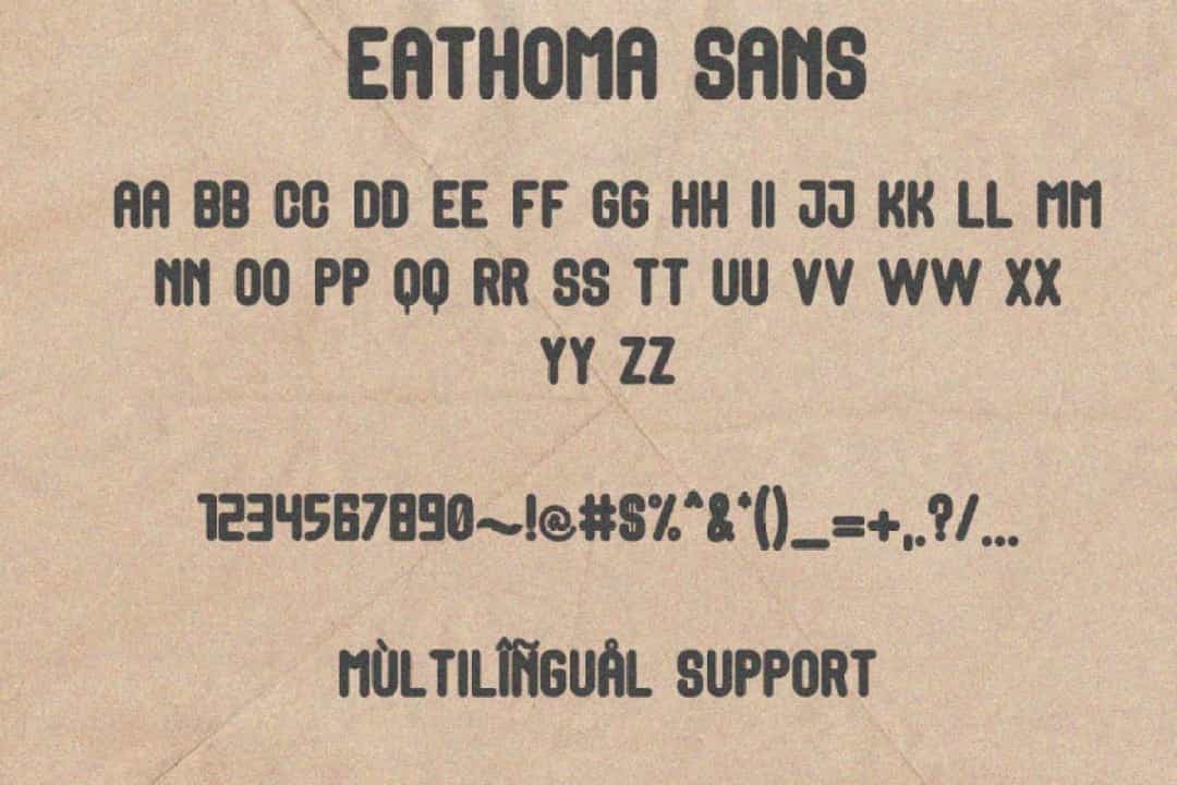 Eathoma Font Duo Image 3
