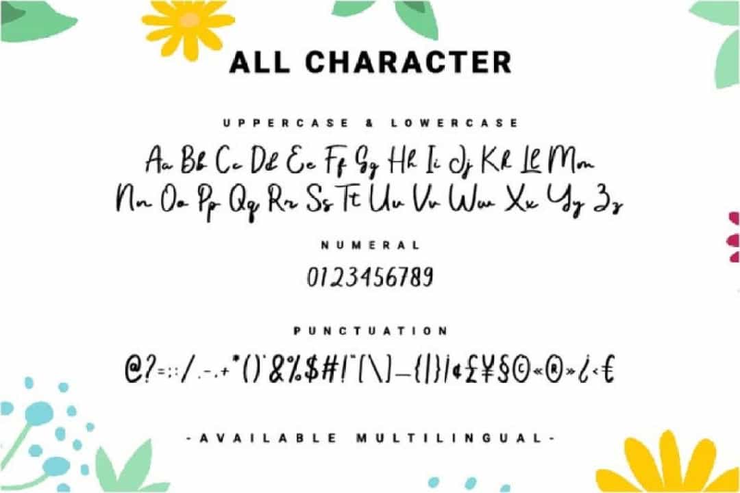 Dhecalovia Font Image 3