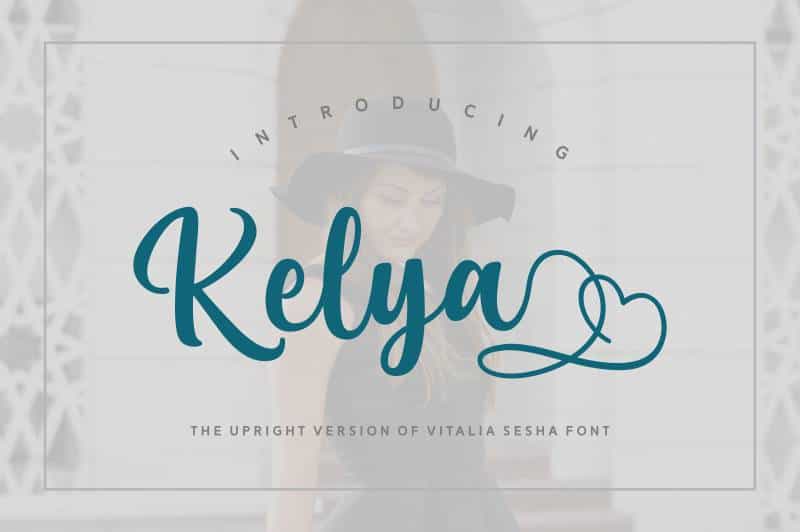 Kelya Font Image 1