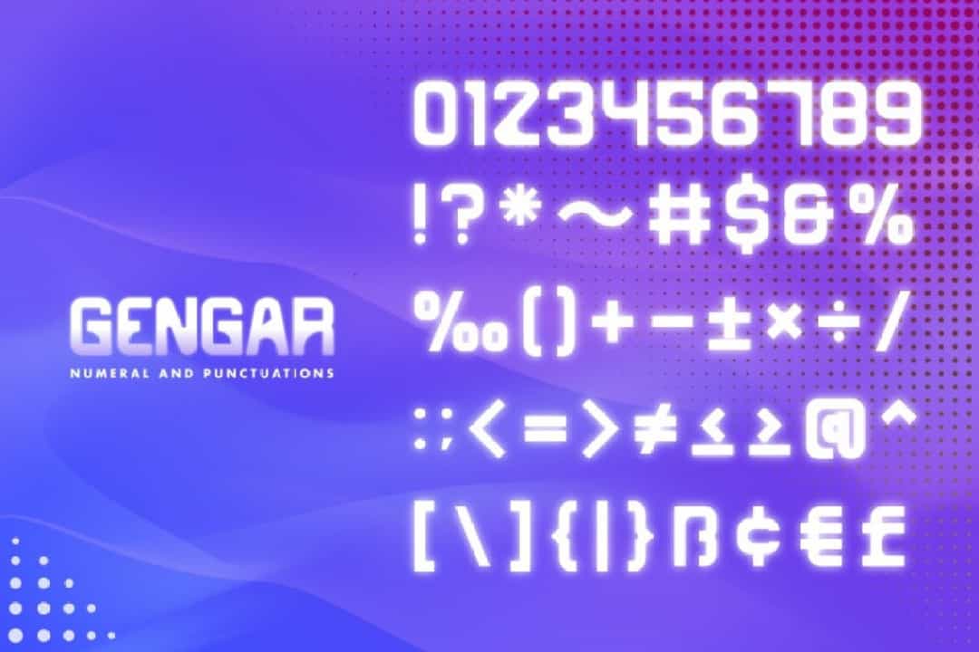 Gengar Font Image 3