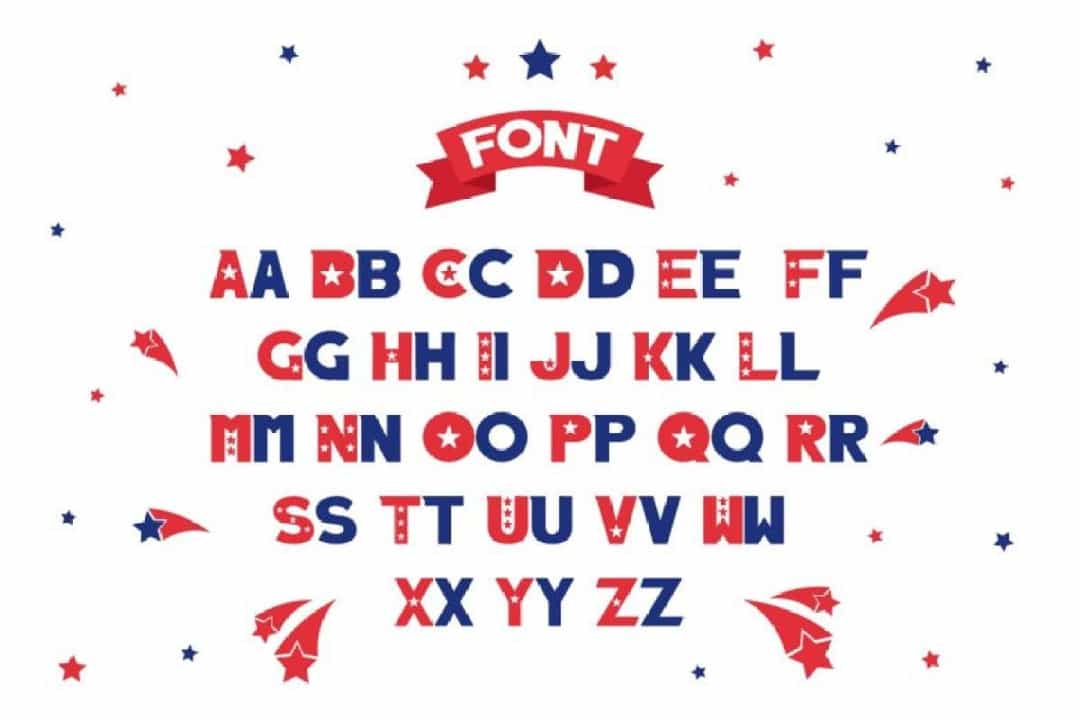 Captain of America Font Image 3