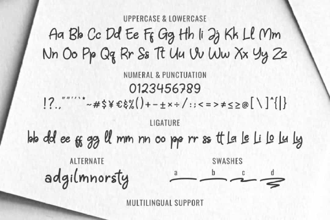 Lozdolls Font Image 3