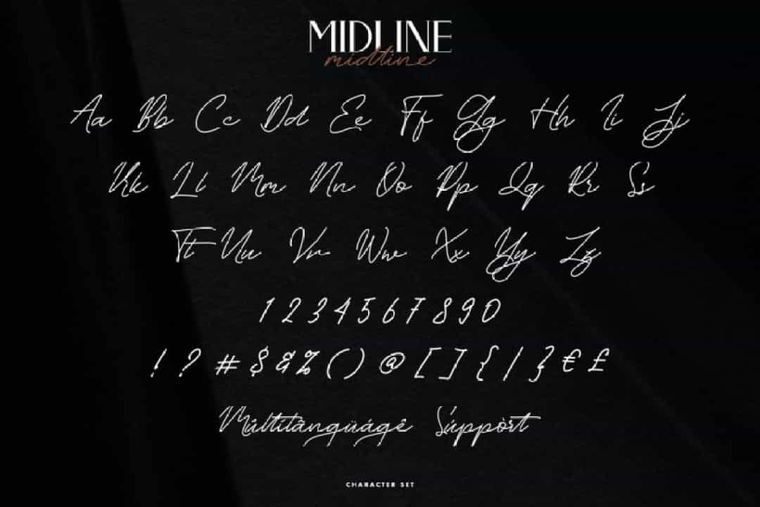 Midline Font Duo Image 3