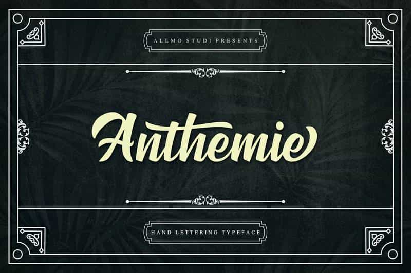 Anthemie Font Image 1