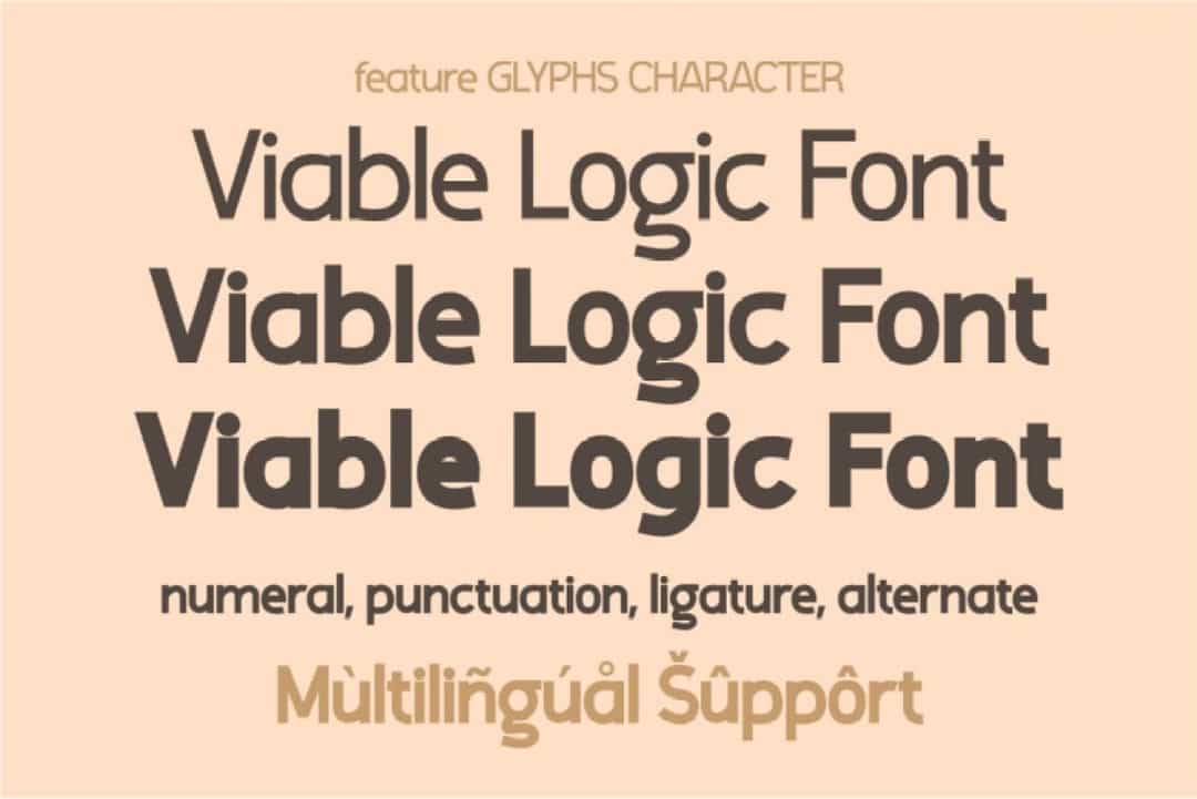 Viable Logic Font Image 3