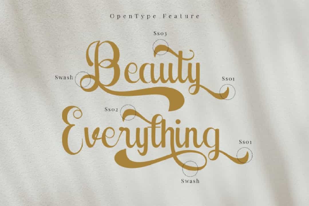 Quantine Font Image 2